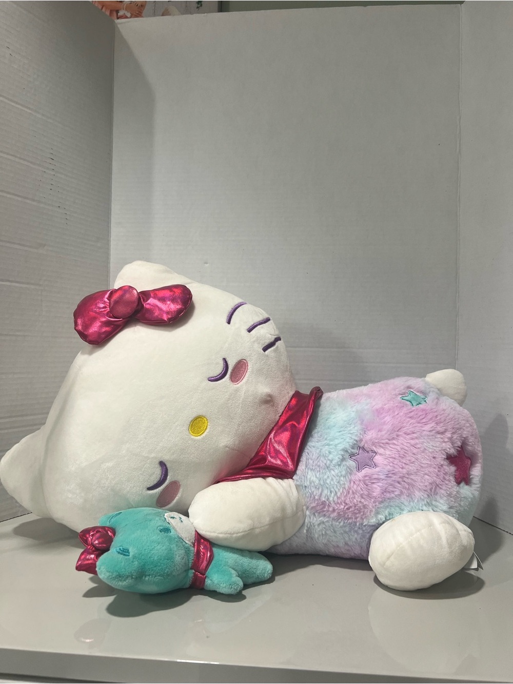 Jazwares Hello Kitty & Friends 17” Sleeping Plush 2024 Pastel Sanrio Toy